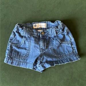 Gap Girls Size 6 Blue Denim Shorts